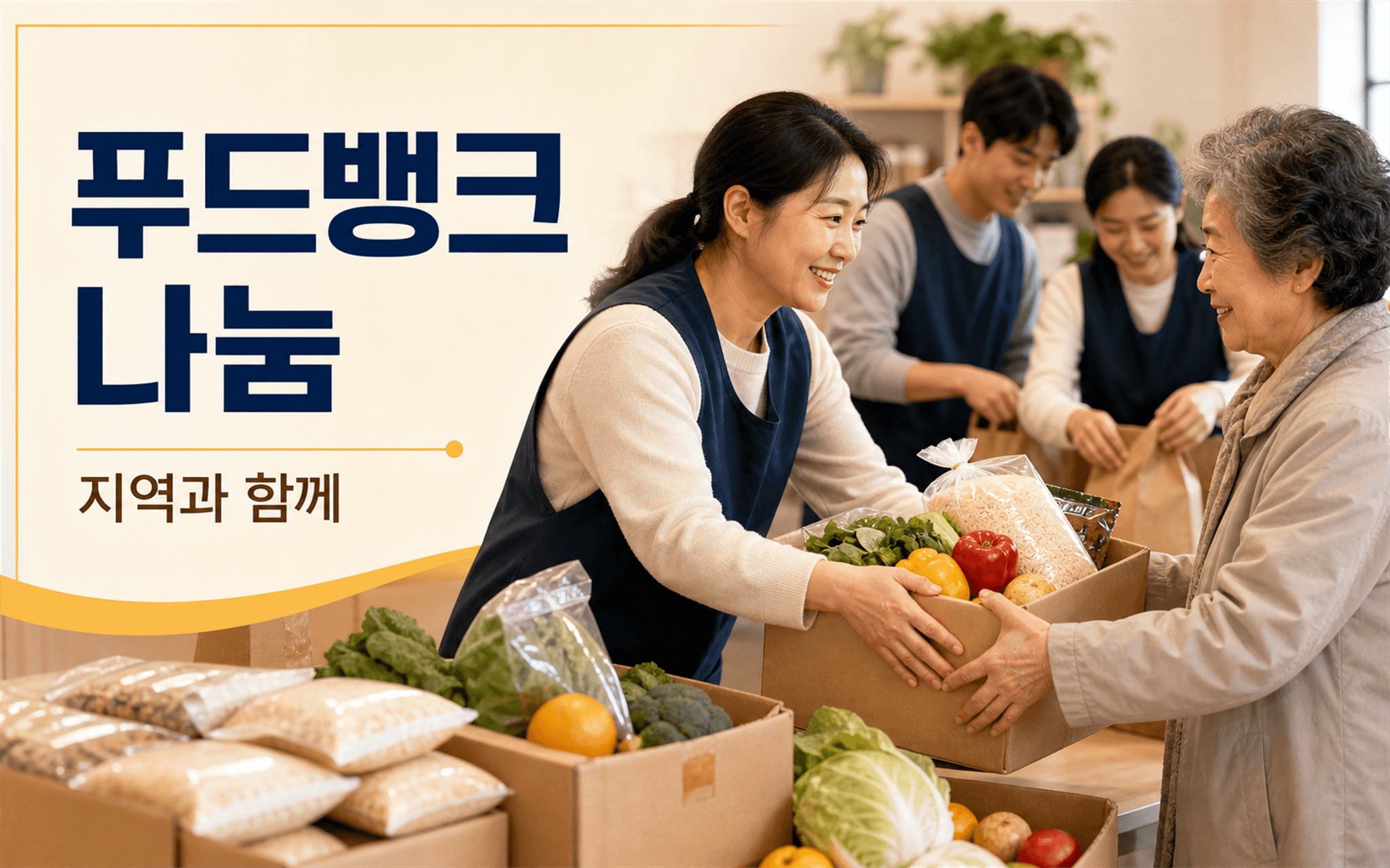 푸드뱅크 나눔 카드뉴스