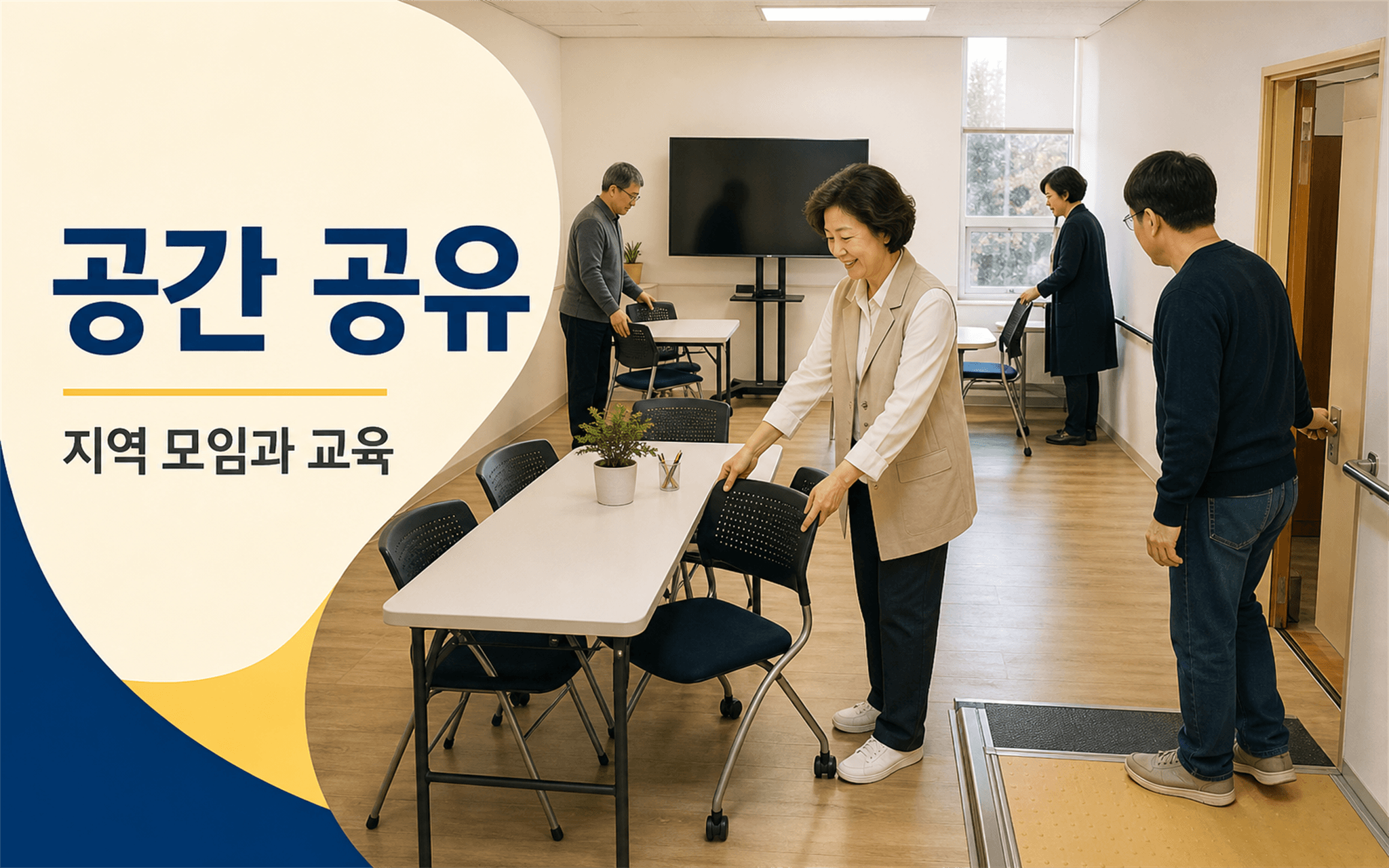 공간 공유 카드뉴스